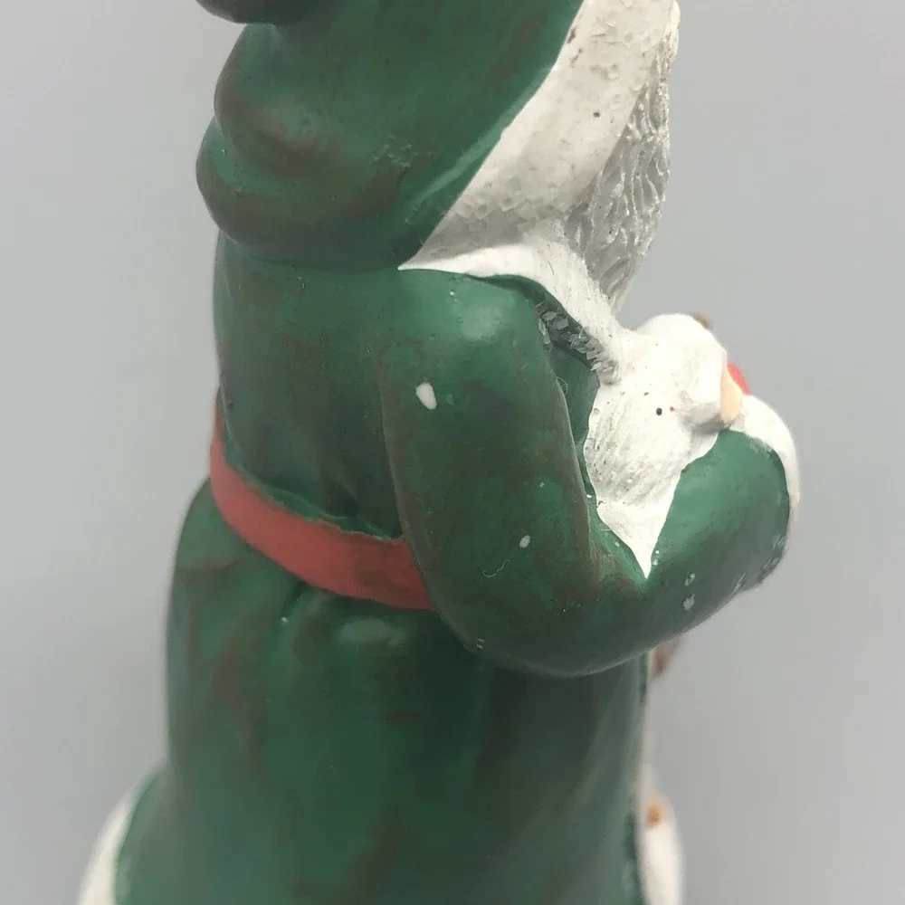Vtg American Greetings Forget Me‎ Not 1995 Father Christmas Tree Ornament Santa